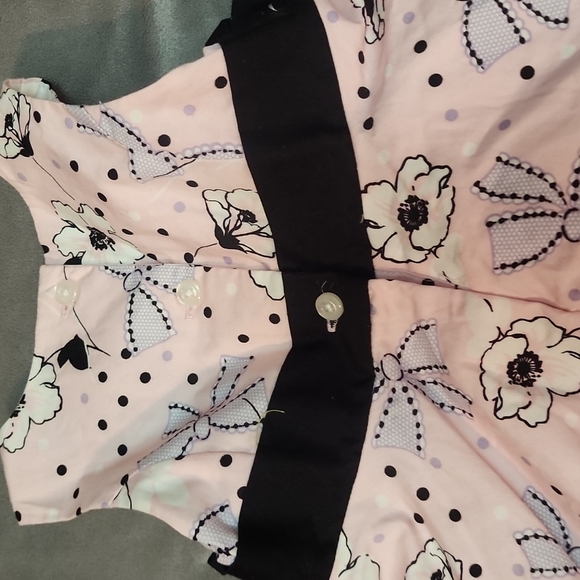 Jillian's Closet Girls Size 12M - NEW - Pink Bows Diaper Cover - Picture 14 of 15